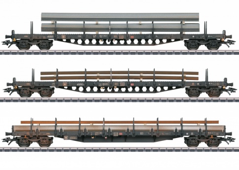 Marklin 47145 Stake wagon.